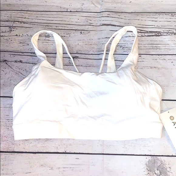 Athleta white Exhale Bra in Powervita - Picture 2 of 7